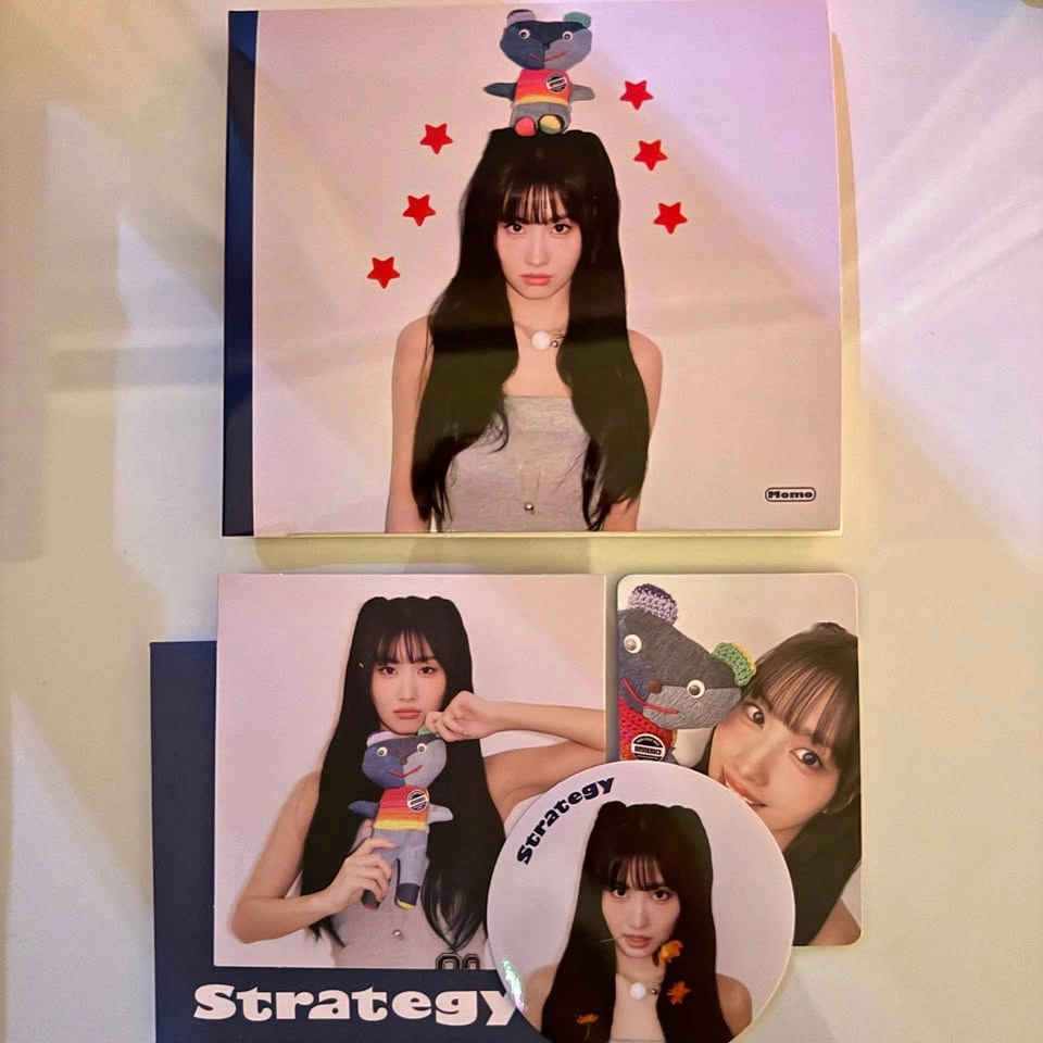 Unsealed TWICE Momo Strategy Digipack Album