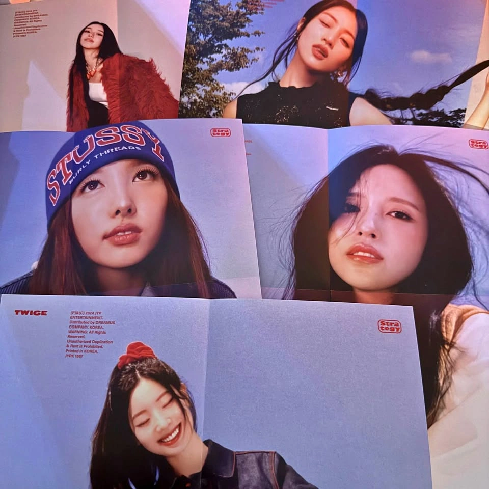 kpop twice strategy mini posters