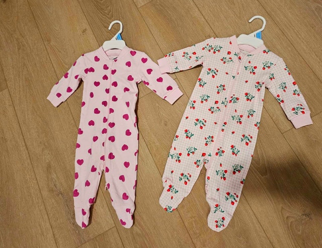 Carter's Baby Girl Sleepers