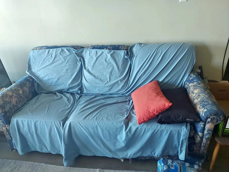 3-seat floral couch / sofa