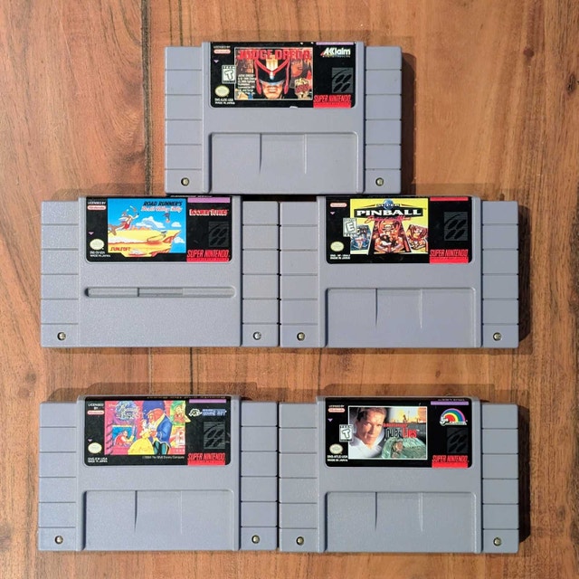 SNES Super Nintendo Games
