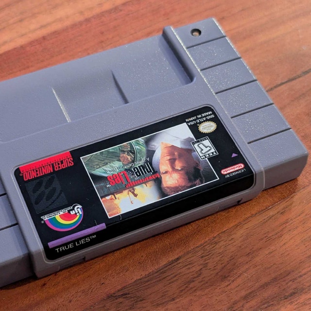 SNES - True Lies - photo 2