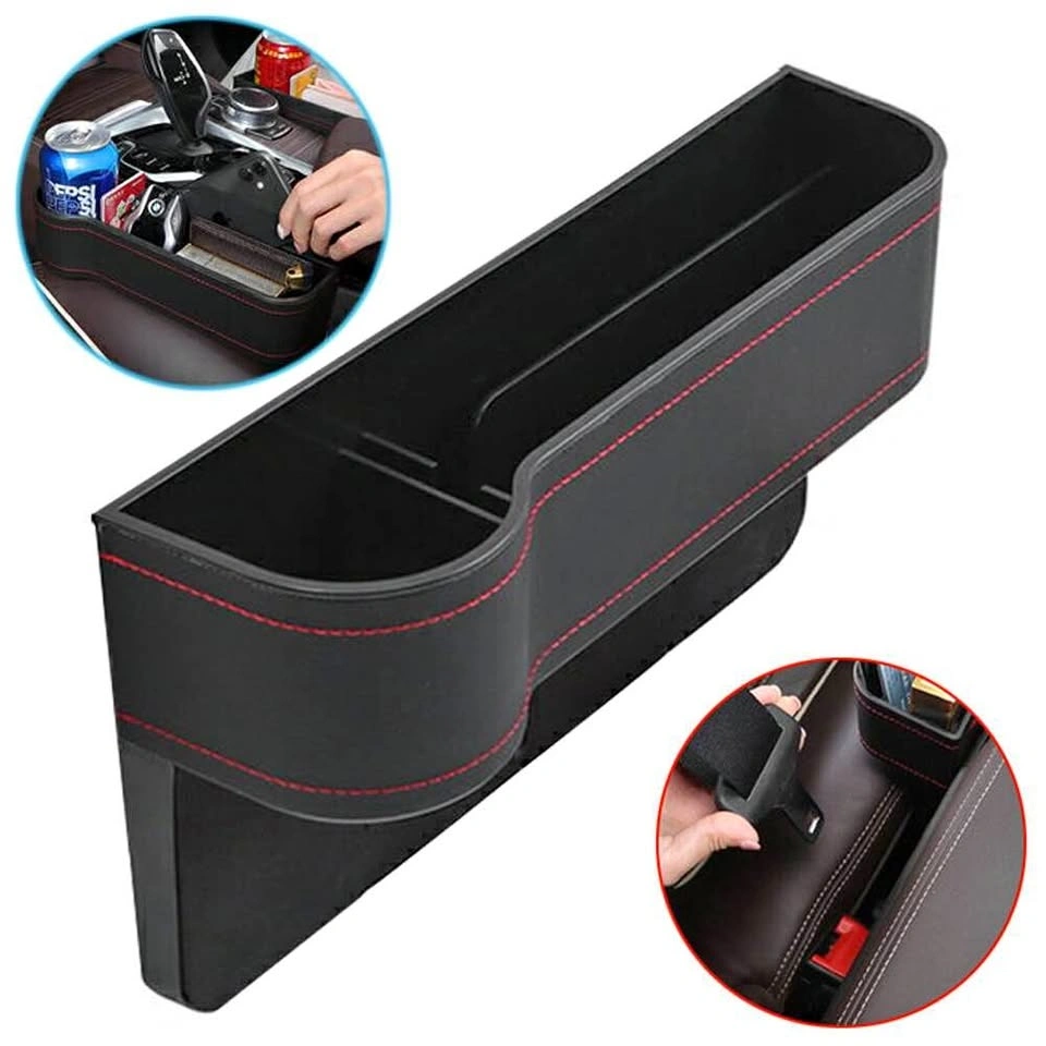 6pcs Car Seat Gap Filler Organizer