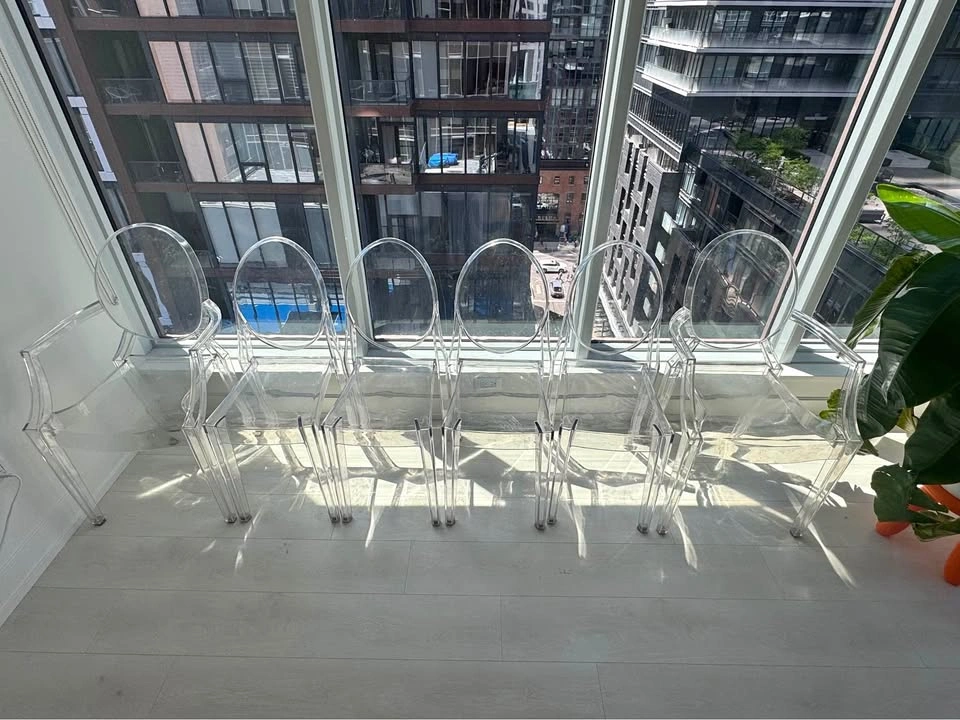 6 Ghost Chairs