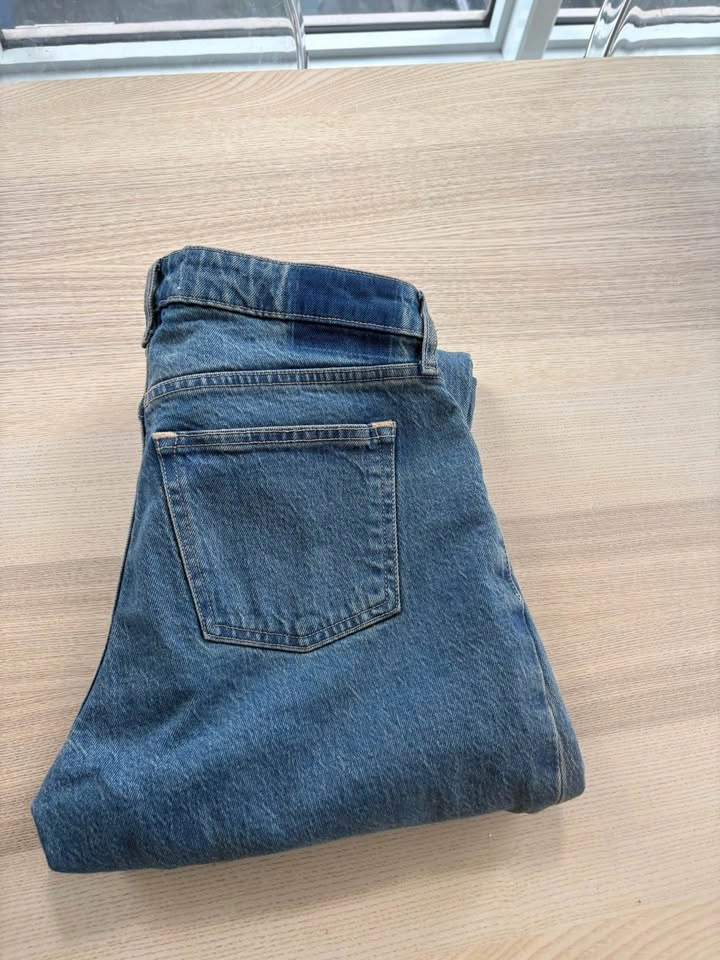 Abercrombie & Fitch Mid Rise 90s Straight Curve Love Jeans 27 Lo - photo 5