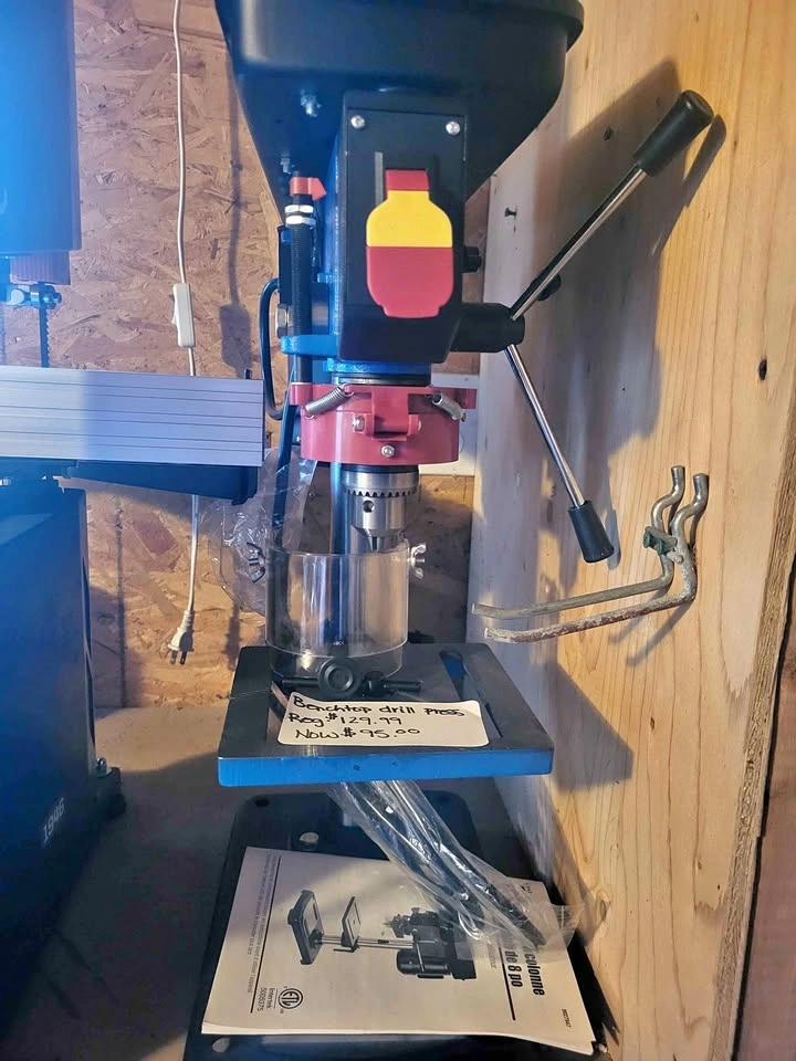 Benchtop drill press