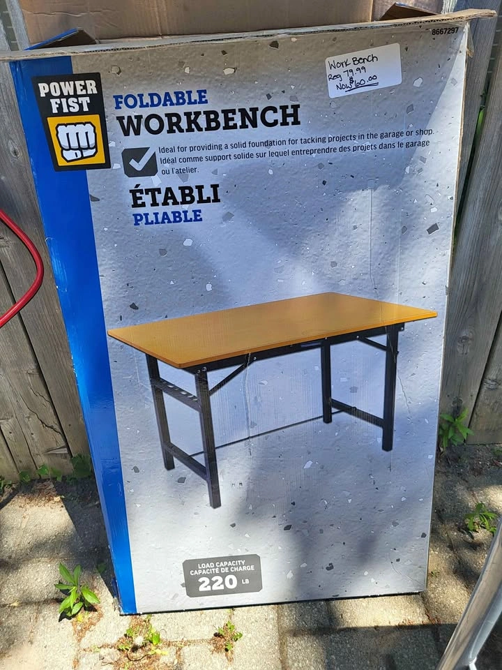 Power Fist Foldable Workbench