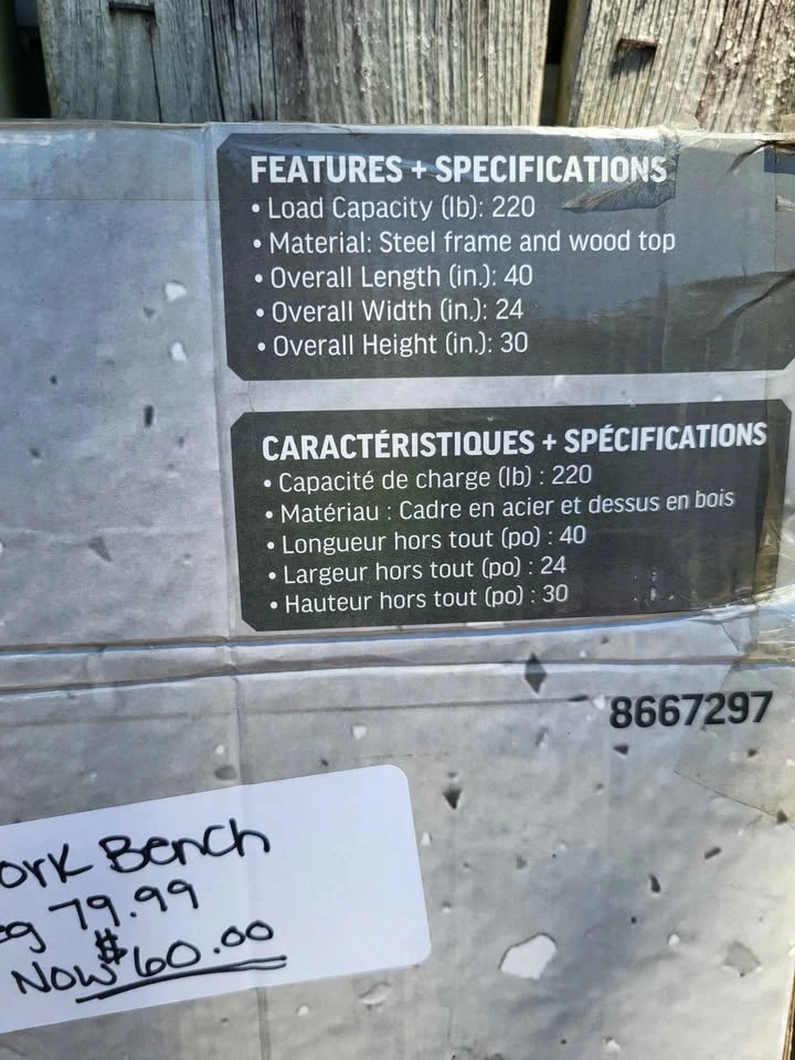 Power Fist Foldable Workbench - photo 2