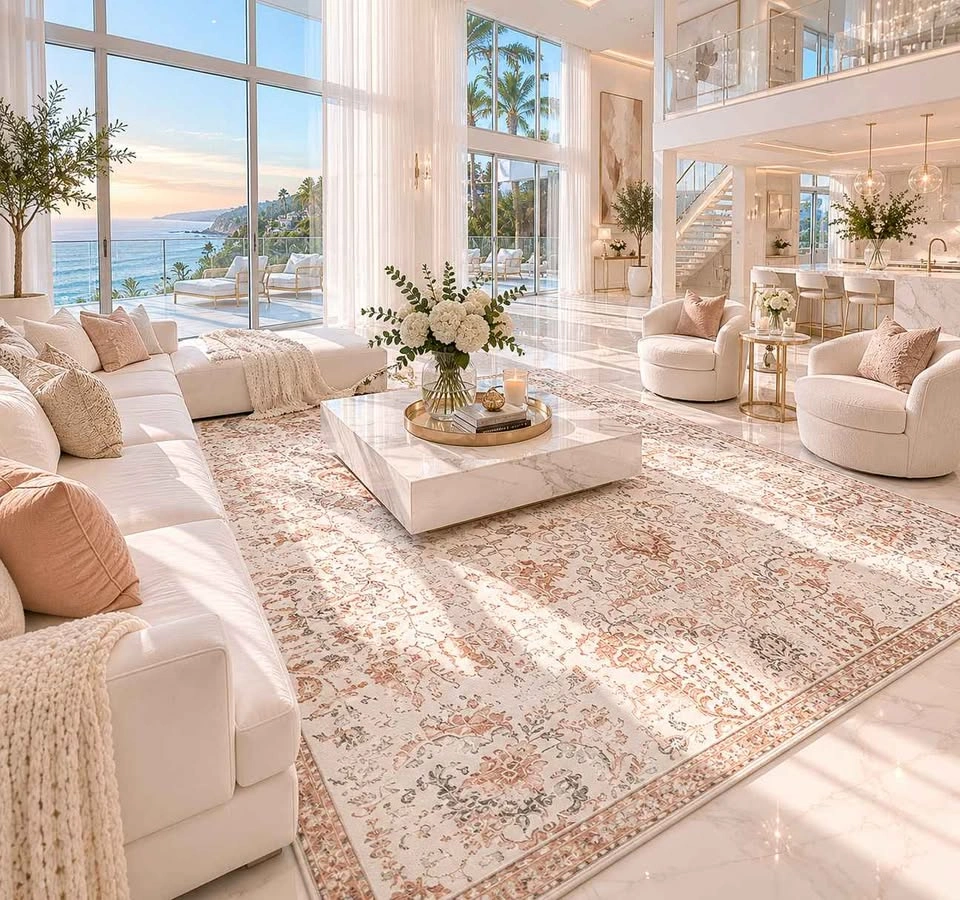 9x12 Creamy Boho Persian Rug - photo 3
