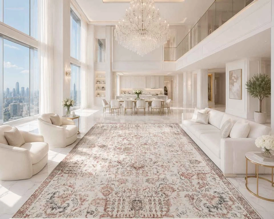 9x12 Creamy Boho Persian Rug - photo 4