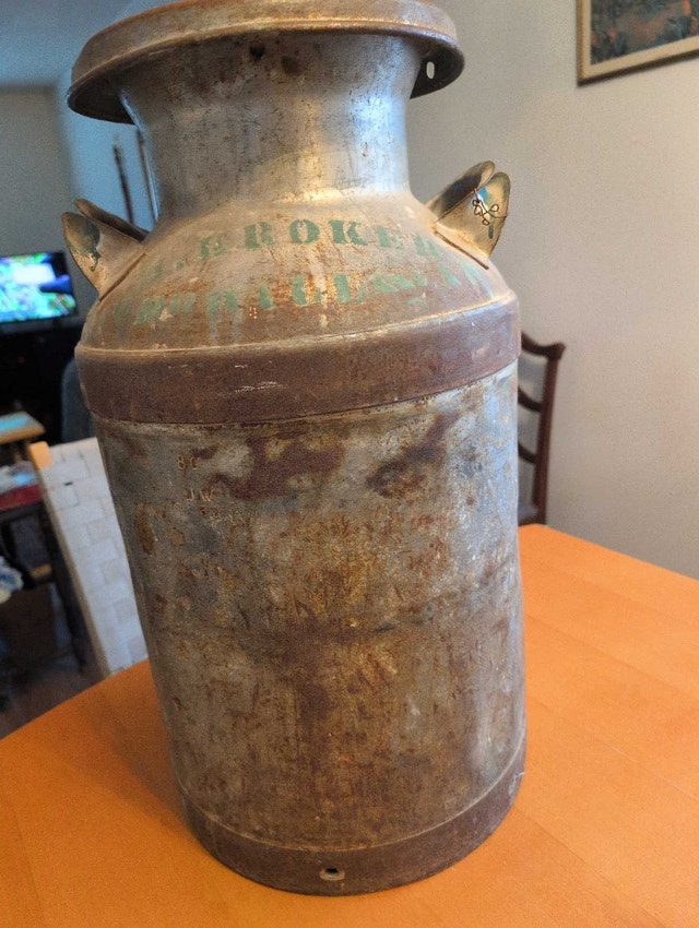 OLD MILK CAN