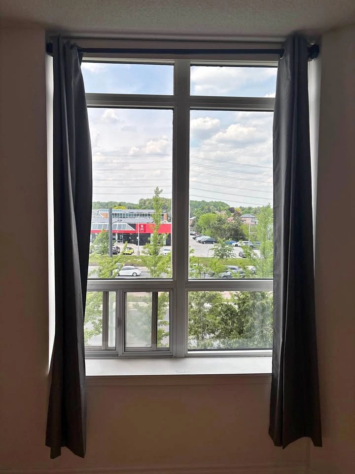 Curtain Set with Adjustable Rod - $10
