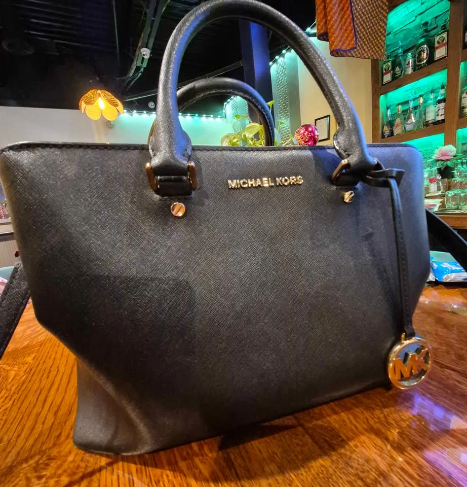 Michael Kors Black Saffiano Leather Handbag - photo 2