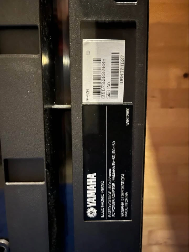 Yamaha P-120 Digital Piano (Project / Repair Item) - photo 2
