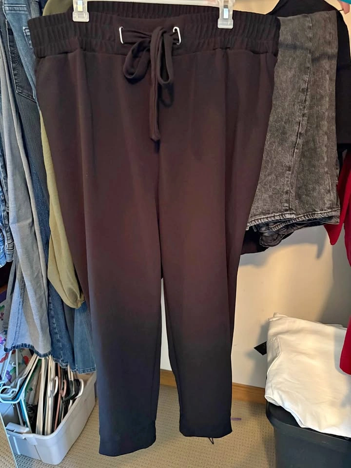 Lily Morgan black dress pants 2X