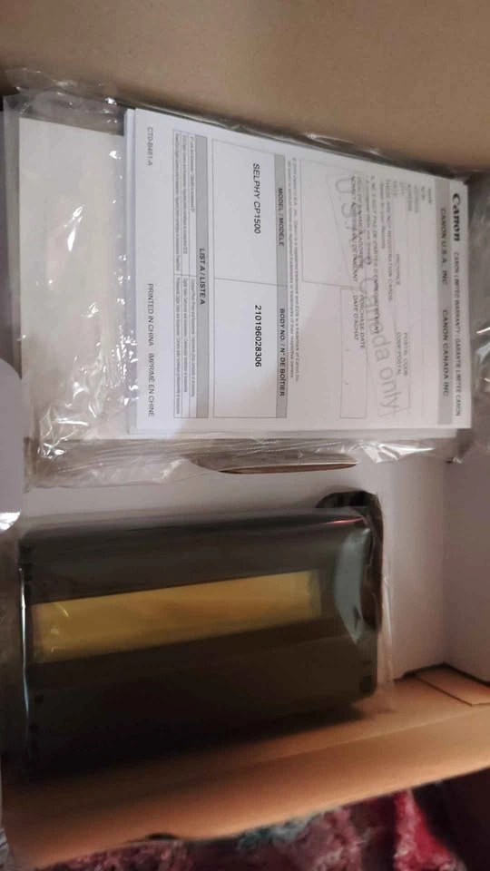 Canon Selphy CP1500 - photo 3
