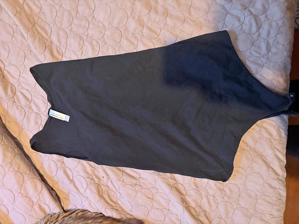 Black Bodysuit — American Apparel XL