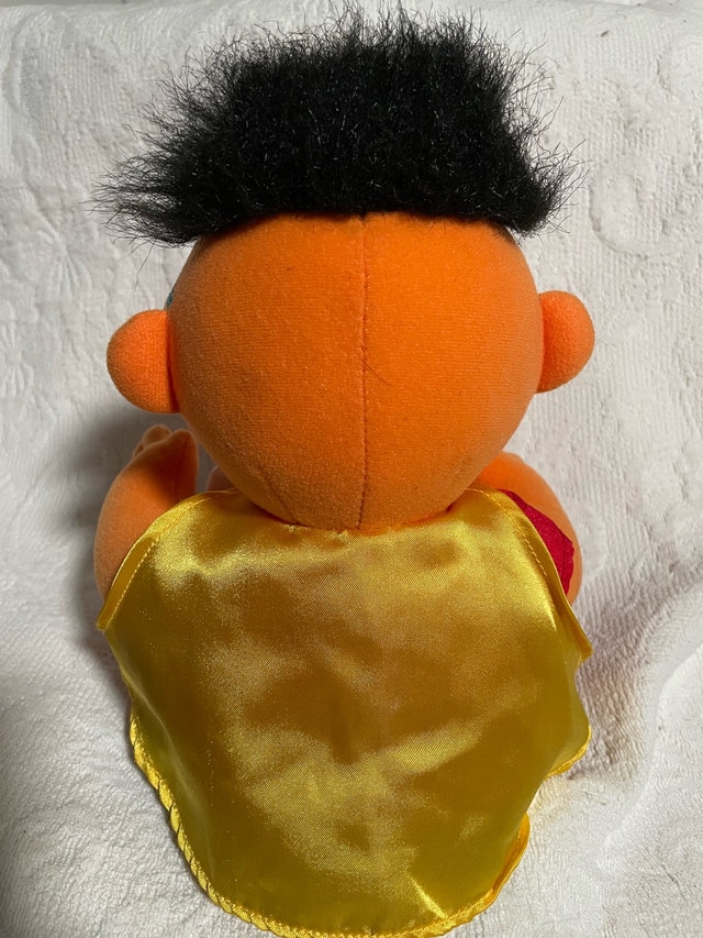 Vintage 1990s Sesame Street "Super Ernie" Plush - photo 2