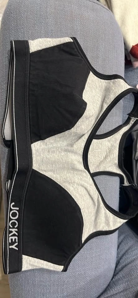 Jockey Sports Bra Black Grey Size M (34B/C) - photo 2