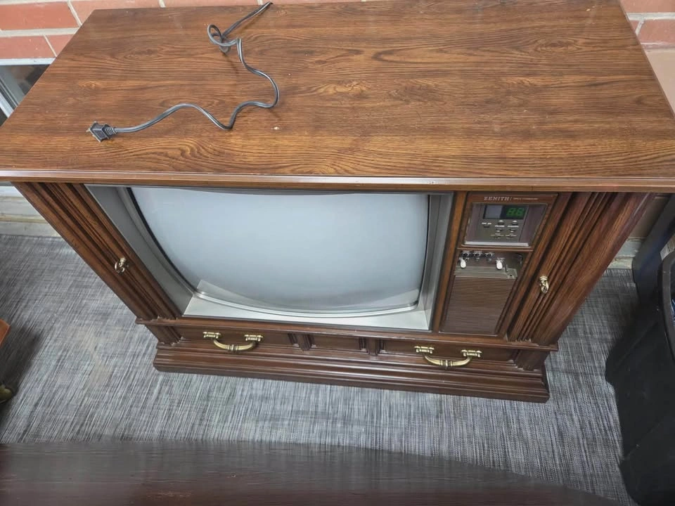 Vintage Zenith Space Command Console Television - photo 2