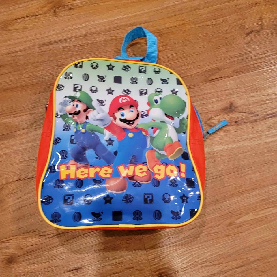 Small Mario Bros. Backpack for Kids