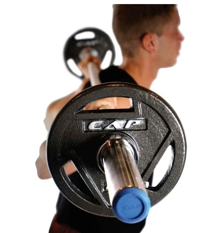 CAP Barbell 10 lb 2-inch Olympic Grip Weight Plates Pair - photo 2