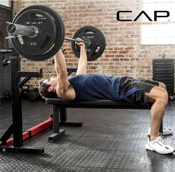 CAP 50 LB Premium Cast Iron Grip Weight Set / 25 lbs each x 2 - photo 5