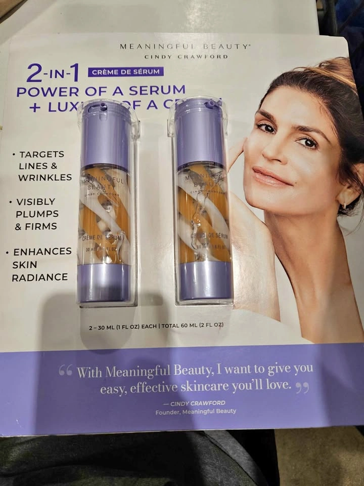 Meaningful beauty cream