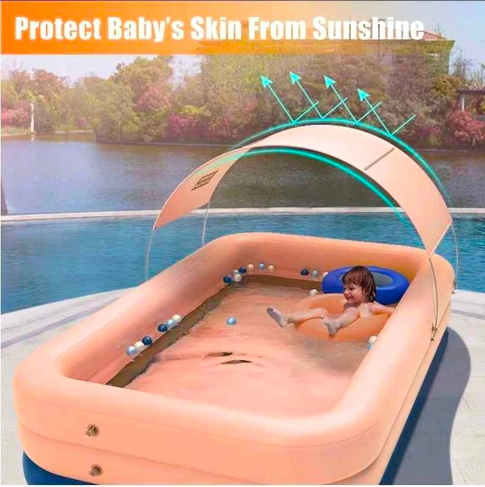 BIG Brand new Inflatable Swimming Pool with Sunshade 3.05M - photo 4