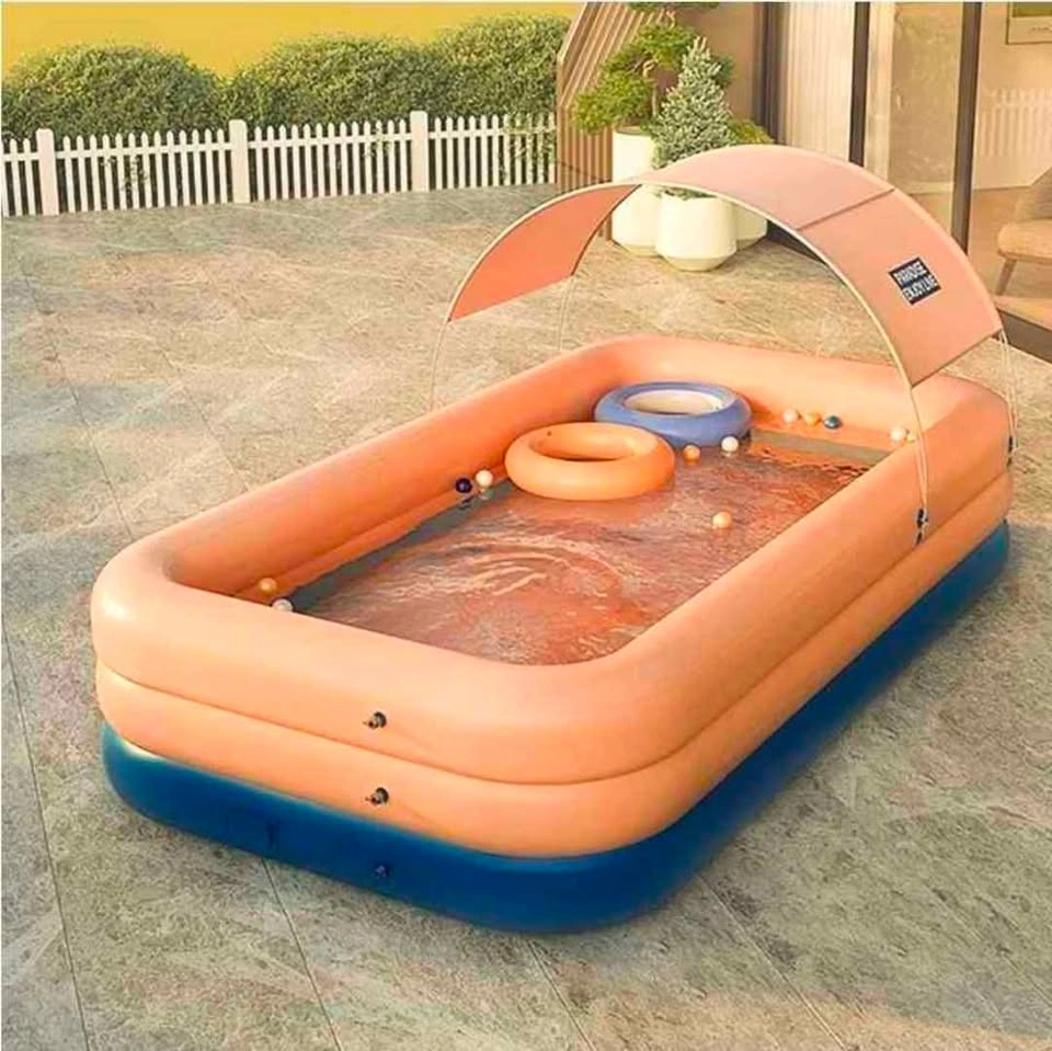BIG Brand new Inflatable Swimming Pool with Sunshade 3.05M - photo 5
