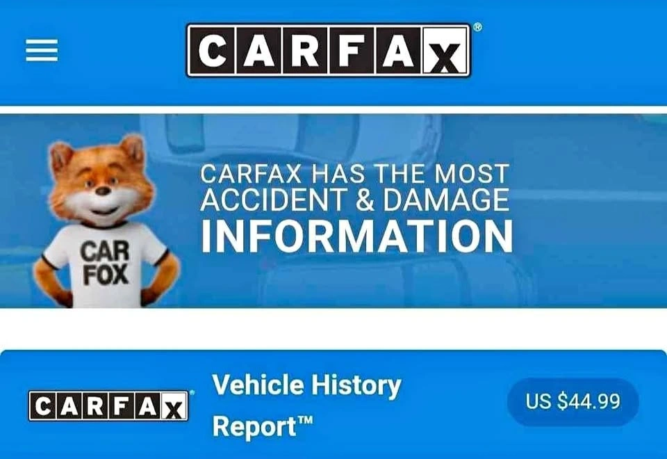 CARFAX report