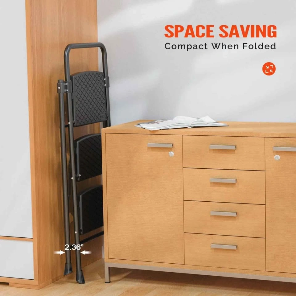 Extra Wide Big Sized 3 Step Ladder - photo 3