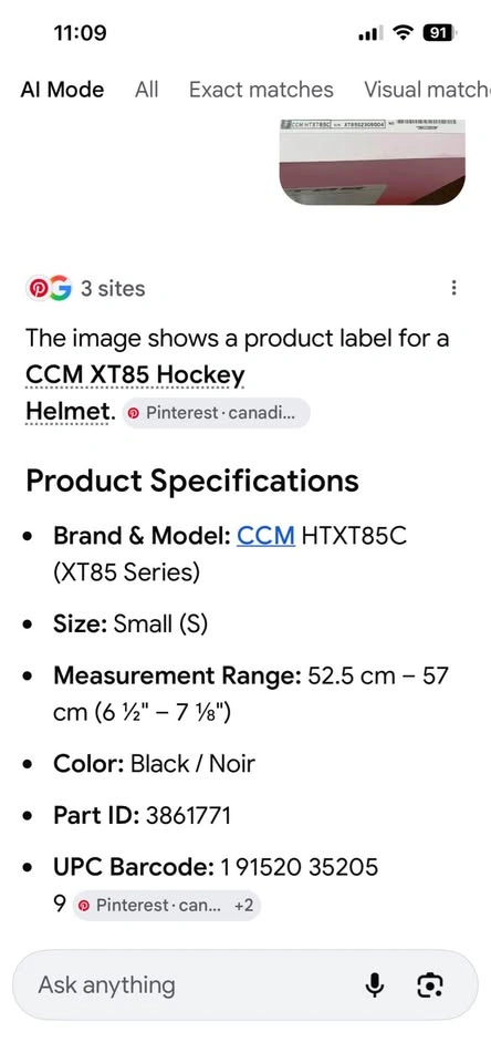 CCM XT85 Hockey Helmet - photo 3