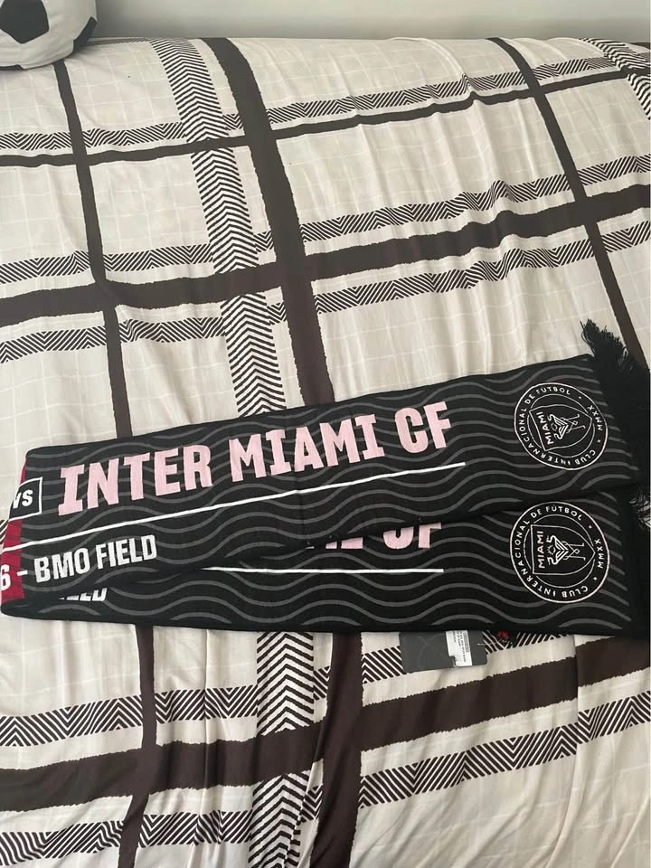 Toronto FC vs Inter Miami CF Soccer Scarf - photo 2