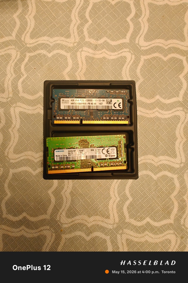 Laptop RAM 4GB/8GB DDR3/4