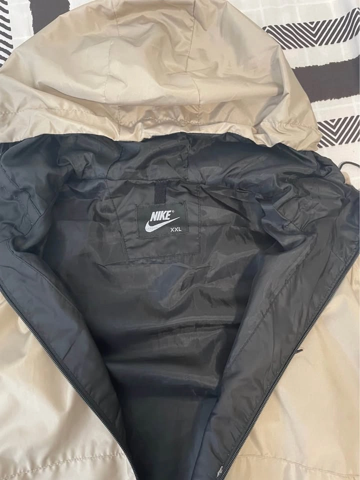 Nike Tan Windbreaker Jacket XXL - photo 4