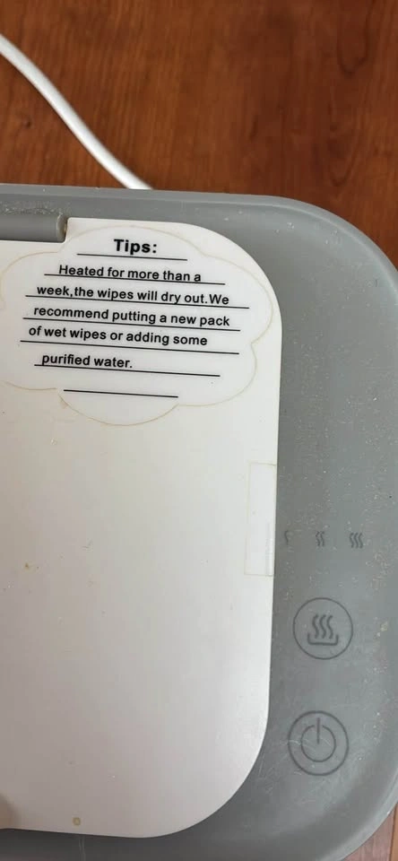 Electric wipe warmer - photo 2