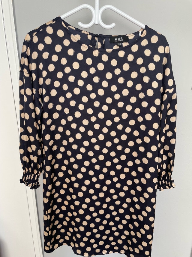 A.B.S. Polka Dot Dress
