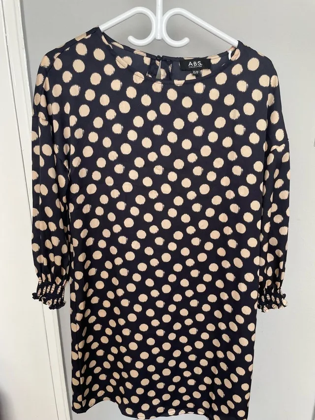 A.B.S. Polka Dot Dress