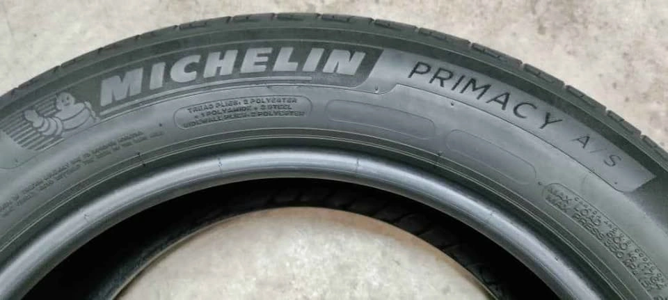 4 Michelin Primacy A/S 225/60 R18 All-Season Tires - photo 4