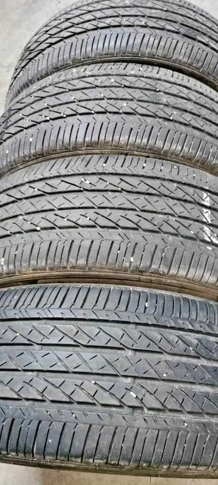 4No. 215/55R18 Bridgestone Turanza Allseasons Tires
