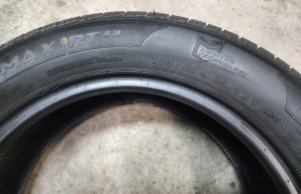 1No. 205/60 R16 General Altimax Allseasons Tire - photo 3