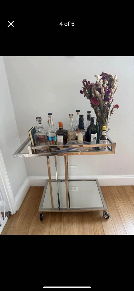 Restoration Hardware (RH) Beverly Hills Trolley Bar Cart - photo 3