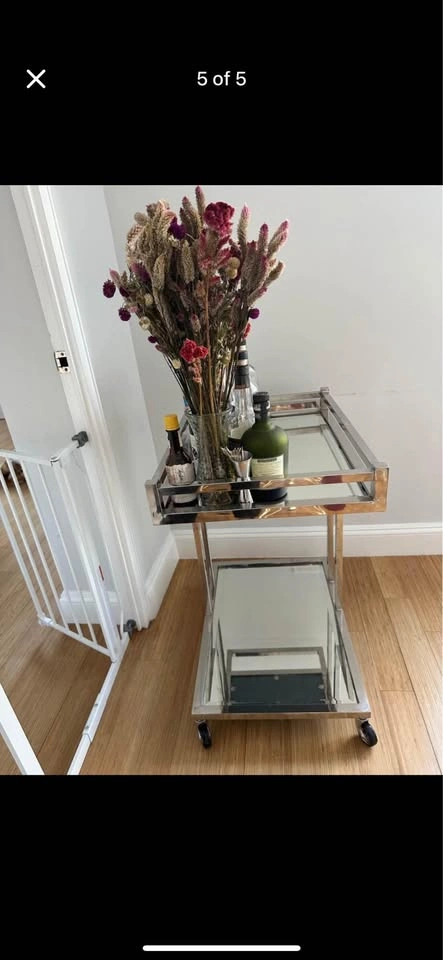 Restoration Hardware (RH) Beverly Hills Trolley Bar Cart - photo 4