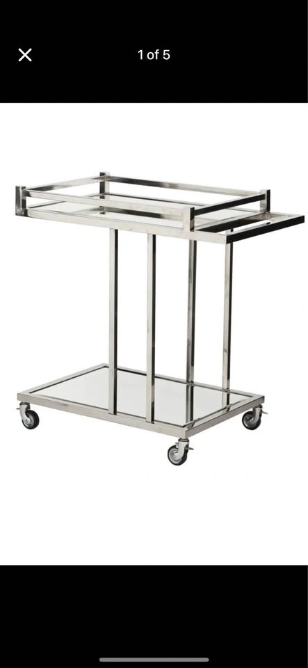 Restoration Hardware (RH) Beverly Hills Trolley Bar Cart - photo 5