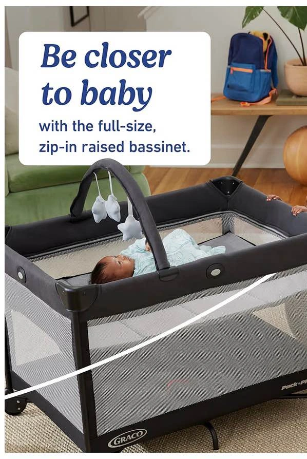 Graco Pack 'n Play® On The Go with raised bassinet - photo 5