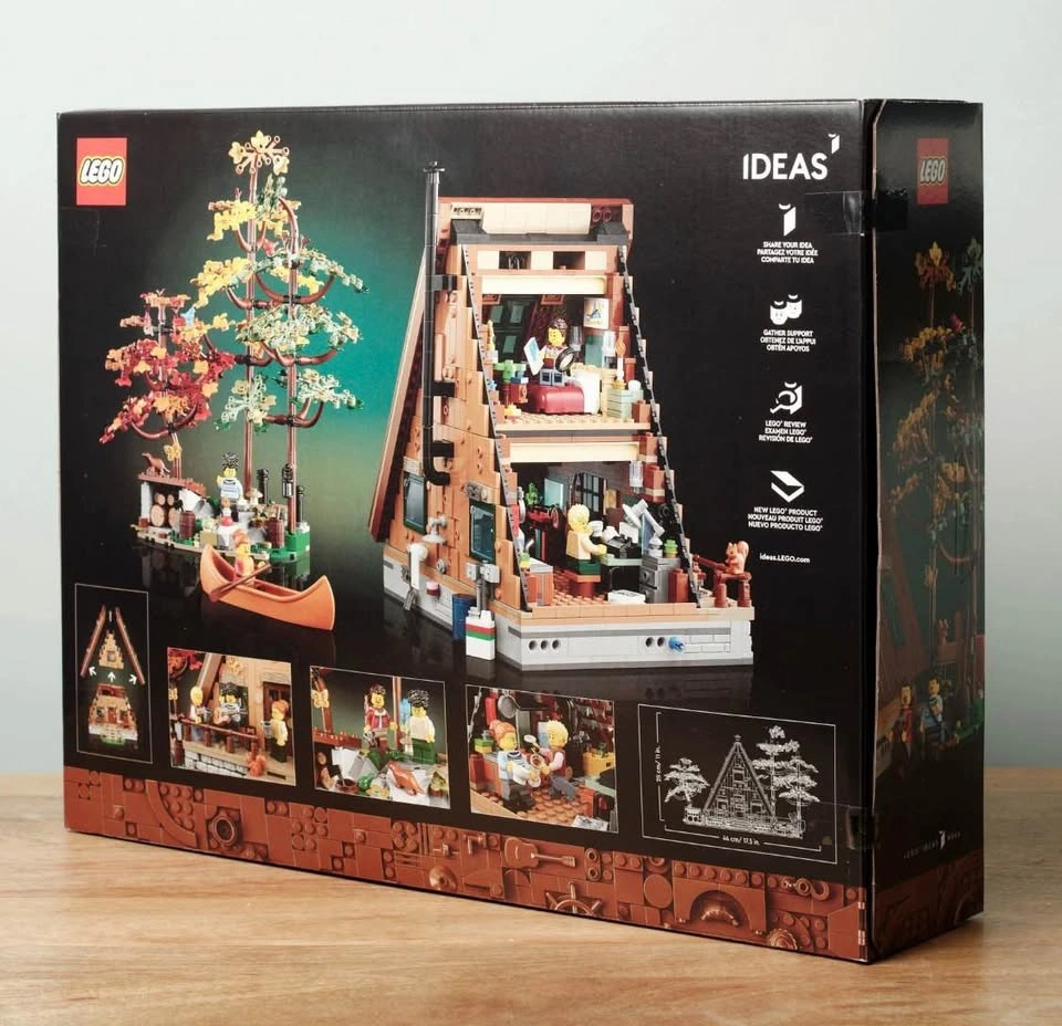LEGO Ideas 21338 A-Frame Cabin Factory Sealed New in Box - photo 2
