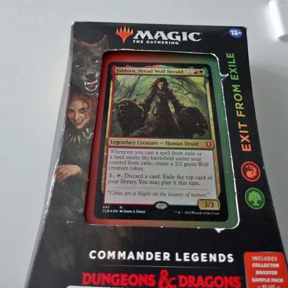 Magic Commander Legends Battle for Baldur's Gate-Exit from Exile