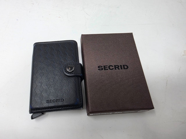 Secrid Optical Leather Miniwallet