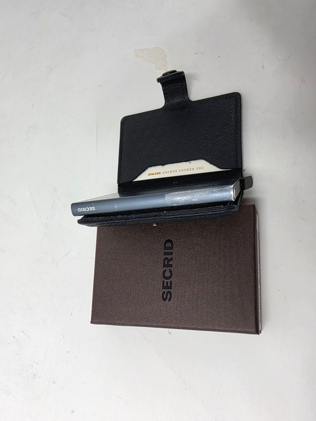 Secrid Optical Leather Miniwallet - photo 3